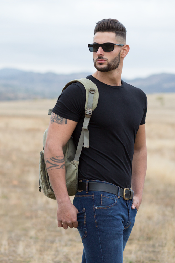 Pantalones vaqueros de calidad para hombre.