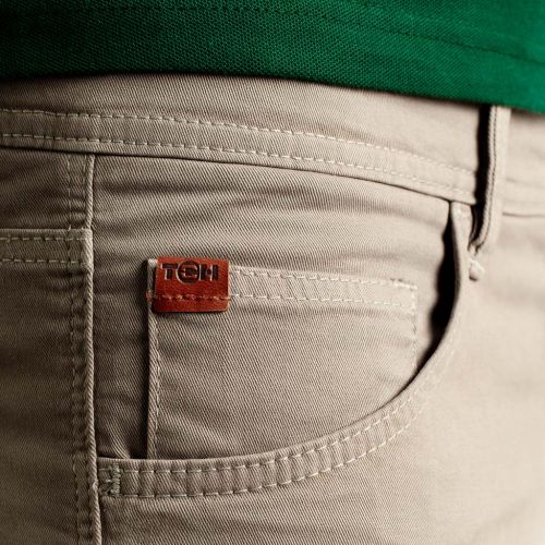 Color Beig medio tierra - Comprar Pantalón JEANS TCH 5 bolsillos fabricado en algodón con lycra en España