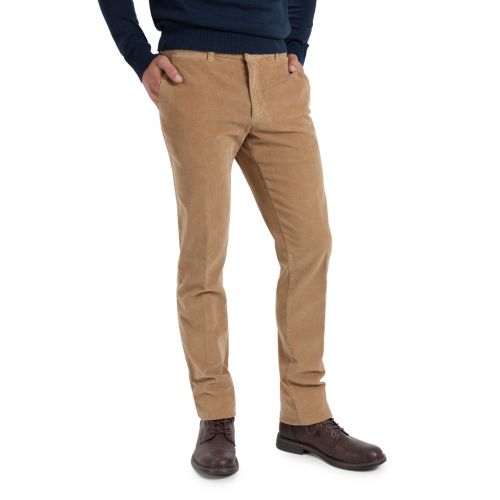 color camel - Comprar Pantalón TCH tipo chino fabricado en Pana fina elástica en España