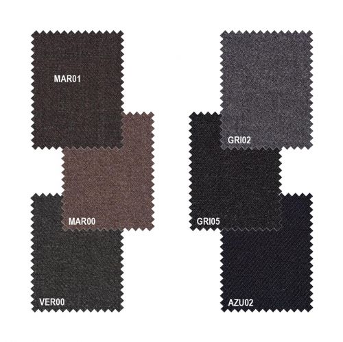 Color azul marino - Comprar Pantalon TCH Vestir 1 pinza Invierno Poliester Lana. Fabricado España